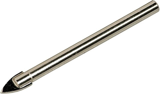 LUX-TOOLS Glas-Bohrer mit Carbide-Spitze in Silber, Durchmesser: 5 mm - Bild 1