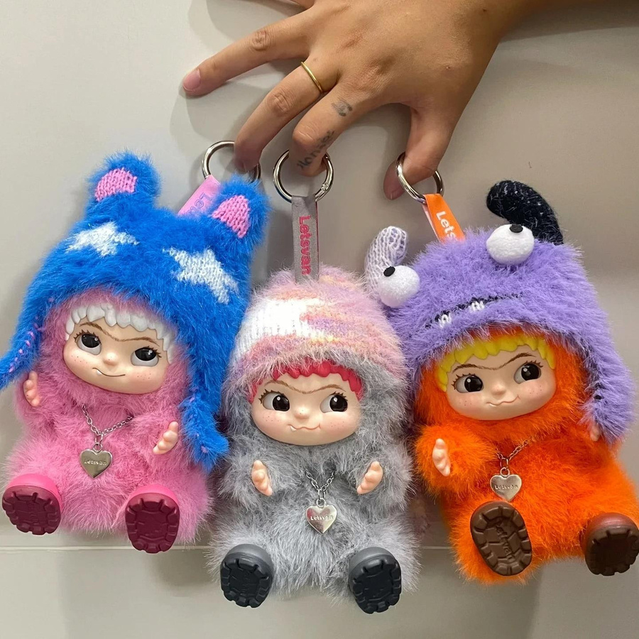 WaKuku Blind Box Nackte Edition Plüschtier Schlüsselanhänger Bunt / Mehrfarbig - Bild 2