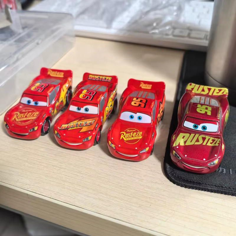 Tomy Tomica McQueen Pixar Cars Century Modellauto, Rennwagen, Metall, Rot - Bild 5