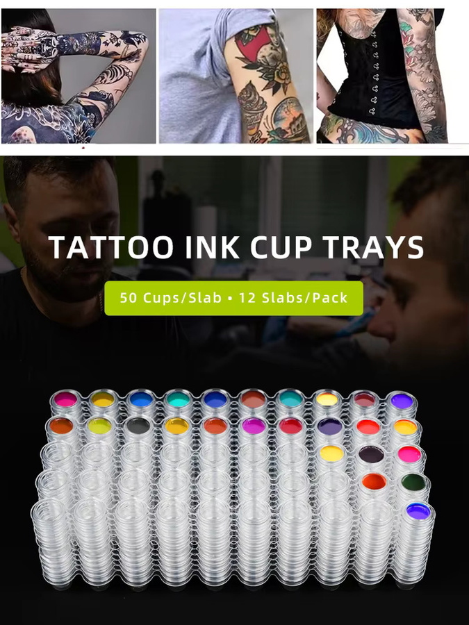 JUN.M Tattoo Ink Cup, Container für Permanent Make-Up - Bild 5