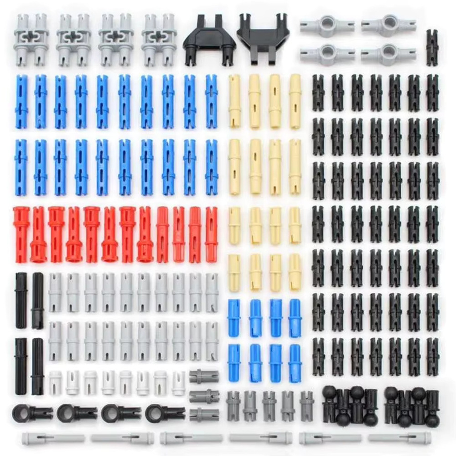 Wishiot MOC Technische Bausteine Set: Pin Beam Liftarm Achsverbinder und Plattengetriebe zur Modifikation für Fahrzeuge in Mehrfarbig - Bild 3