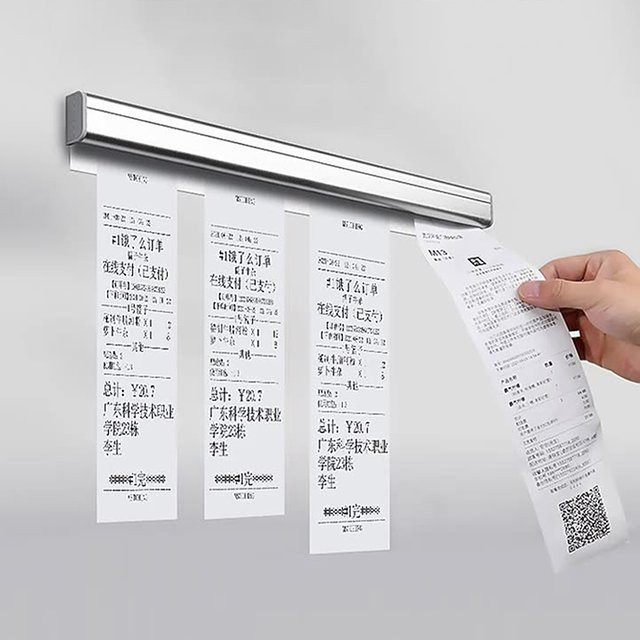 Ticket-Halter und Dokumenten-Organizer für Küche und Büro zur Aufbewahrung von Quittungen und Rechnungen - Bild 1