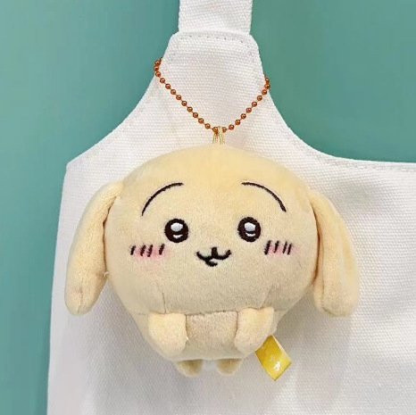 jiyi Usagi Hachiware Plüsch-Hase, Plüschpuppen-Anhänger, beige - Bild 1