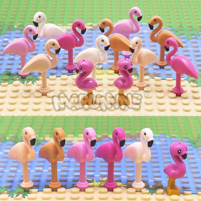 Marumine Tiere Flamingo, Bausteine, Zubehör - Bild 1