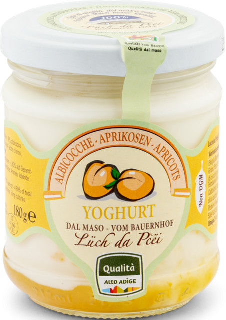 Crazzolara Joghurt mit Aprikose 180 g - Bild 1