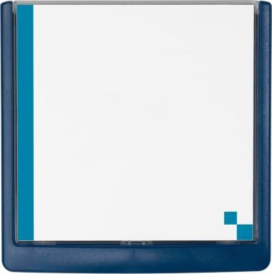 Durable Türschild Click Sign, 5 Stück, blau, B: 14,9 cm, H: 14,85 cm - Bild 1