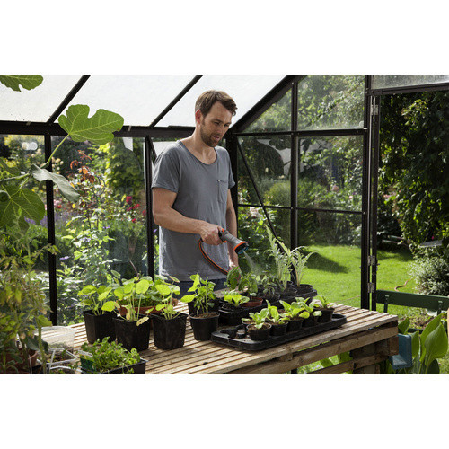 Gardena Comfort Gießbrause für empfindliche Pflanzen in Orange mit Frostschutztechnologie - Bild 4