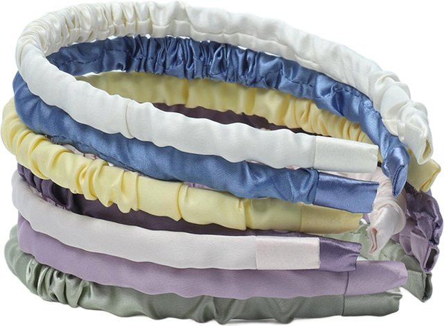 Neoglint Haarband, Satin, blau, Damen, 7 Stück - Bild 1