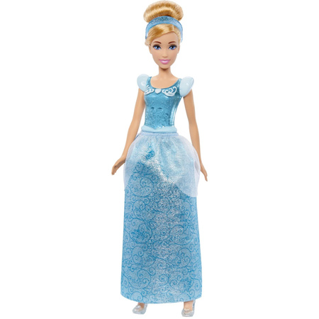 Disney Prinzessin Cinderella Modepuppe mit Accessoires als Spielfigur für Mädchen