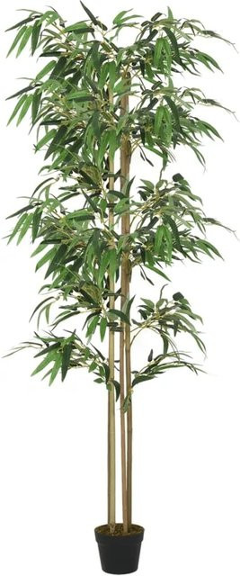 Künstlicher Bambusbaum von furnicato in Grün, Höhe: 150 cm - Bild 1