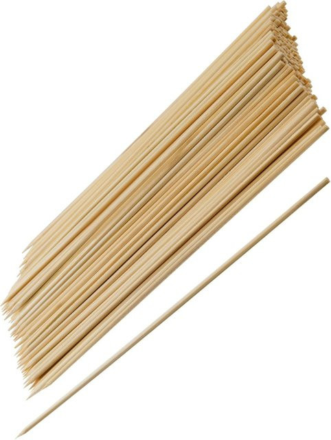 Fackelmann Schaschlikspieße FAIR aus Bambus, Beige, 20 cm, 300 Stück - Bild 1