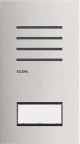 Elcom Audio-Türstation ONE REQ001Y aus Edelstahl in Silber - Bild 1
