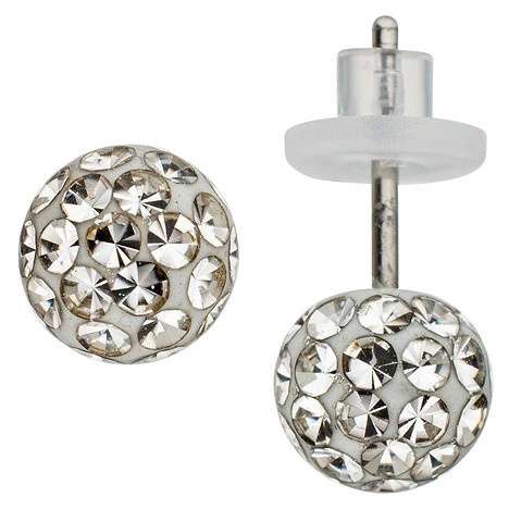 Colfem Ohrstecker Kugel, Edelstahl, Unisex - Bild 1
