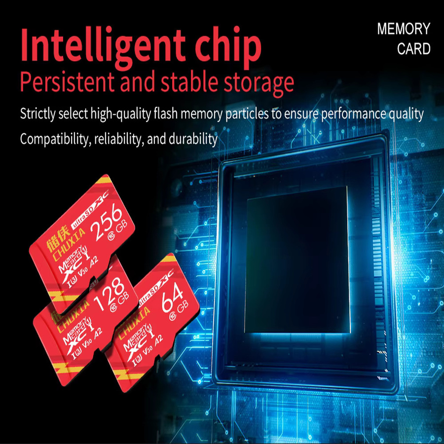CHUXIA microSD Speicherkarte Class 10, 16GB, Rot - Bild 2