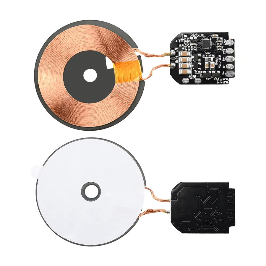 diymore 15W Drahtloses Lademodul mit Spule in Grau - Bild 4