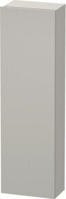 Duravit Hochschrank DuraStyle in Betongrau matt mit Tür rechts, B: 40 cm, T: 24 cm, H: 140 cm - Bild 1