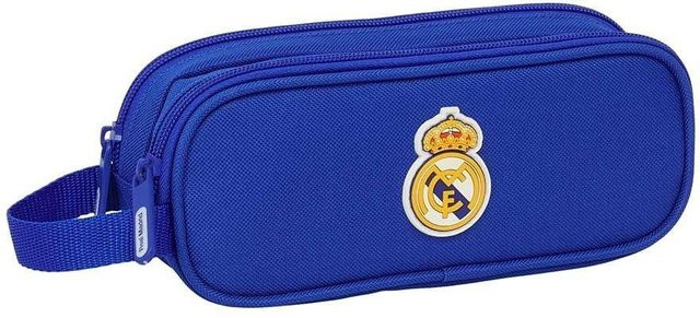Real Madrid Doppel-Federmäppchen blau aus Polyester - Bild 1