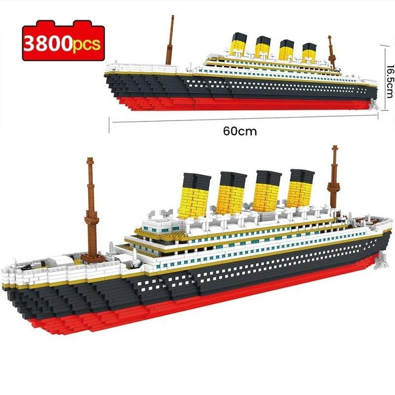 Linyi toy Titanic Schiff Bausatz ab 14 Jahren - Bild 3