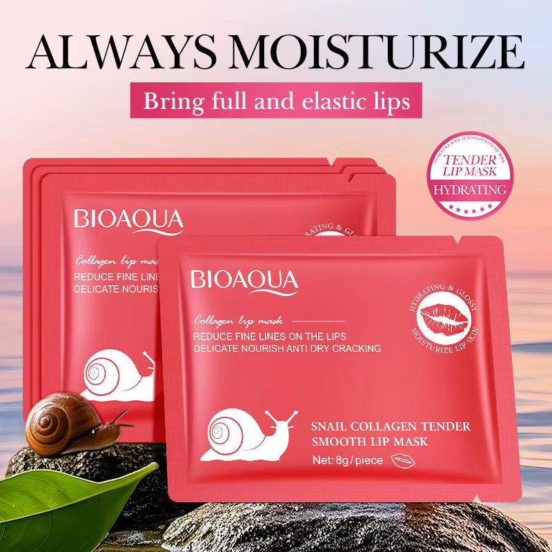 BIOAQUA Kristallkollagen-Lippenmaske, Gel, 20 Stück - Bild 2