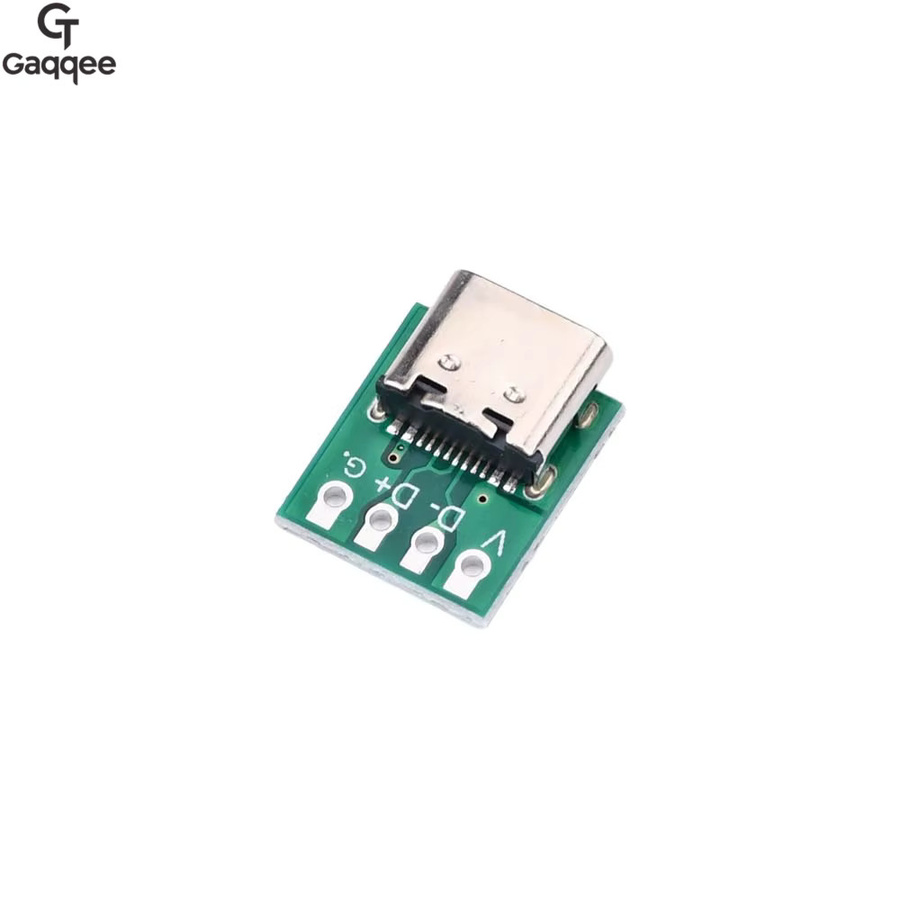 diymore USB 3.1 Typ C 16 Pin Test PCB Adapter Board für Datenkabel in Grün - Bild 2
