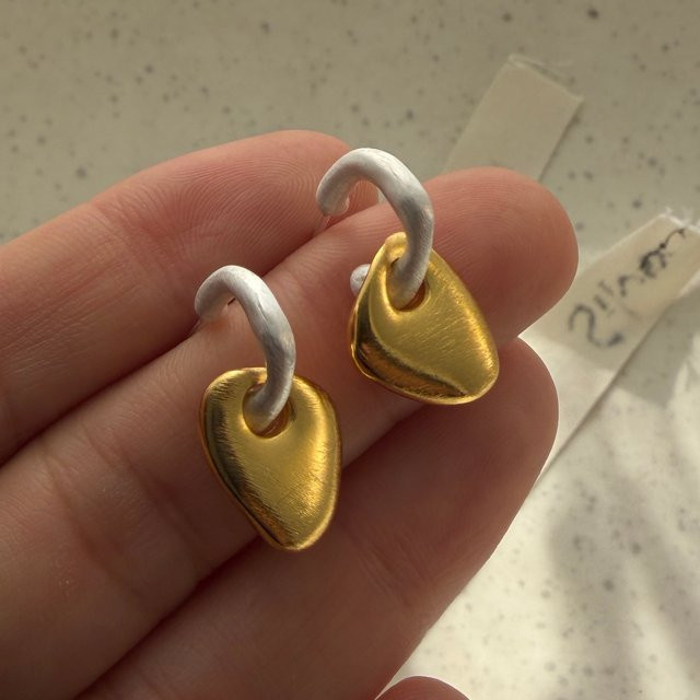 BFCLUB Ohrringe, 925 Silber, Gold, Damen - Bild 1