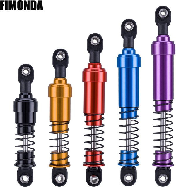 Fimonda Big Bore Stoßdämpfer mit Ölfüllung, 1:10, Lila, Metall, Zubehör - Bild 1