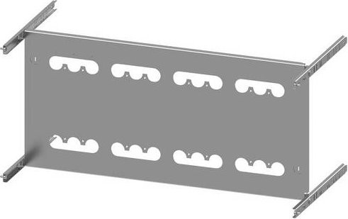 Siemens SIVACON S4 Montageplatte 3VA13, 3VA14, 3VA23, 3VA24 in Grau, B: 80,0 cm, H: 35,0 cm - Bild 1