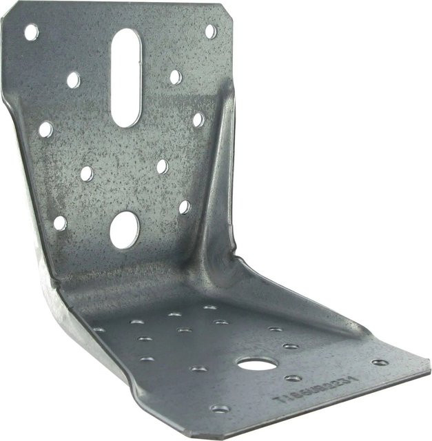 Simpson Winkelverbinder ABR aus feuerverzinktem Stahl in Silber, B/T/H: 10 x 10 x 9 cm - Bild 1