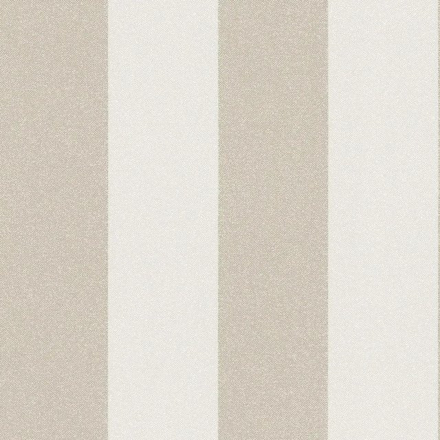Profhome Streifen Tapete Traditionell Matt in Beige Creme, Vlies, Breite: 0,53 m, Länge: 10,05 m - Bild 1
