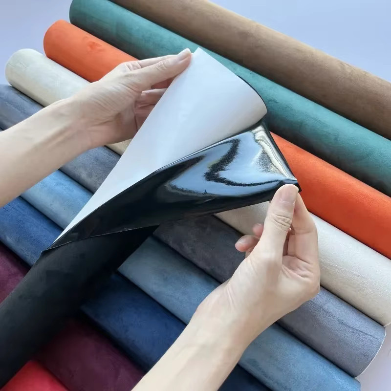 Selbstklebendes Wildleder-Reparaturset aus Leder in Blau für die Renovierung von Auto-Innenverkleidungen, Möbeln und Sofas, B/T/H: 30,0 x 30,0 x 20,0 cm - Bild 3