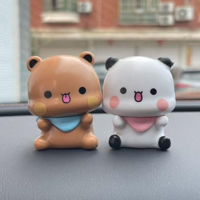 Fashnics Bubu Panda Bär Figur Kawaii Puppe ab 14+ Jahren - Bild 1