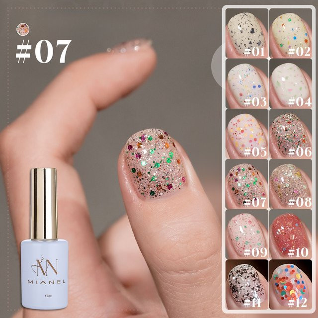 MIANEL Nagellack Gel, #07, 12 ml - Bild 1