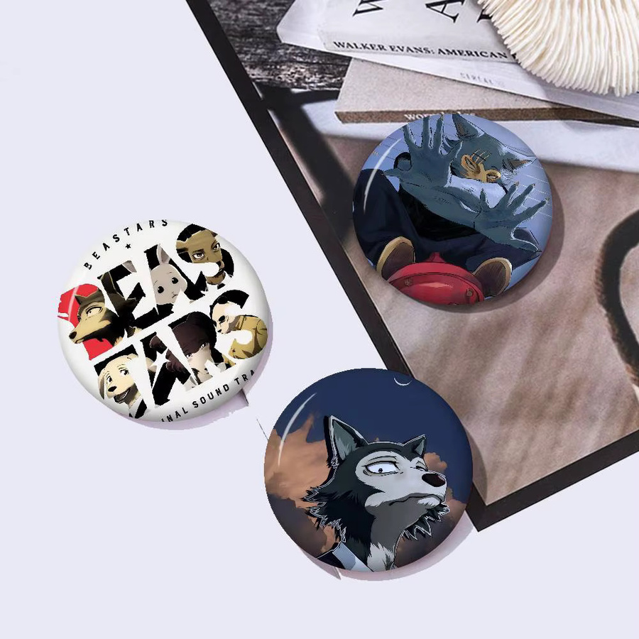 Bilibili Anstecknadel Cartoon Beastars, Bunt - Bild 3