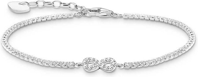 Thomas Sabo Tennisarmband 925 Silber, weiße Steine, Damen - Bild 1