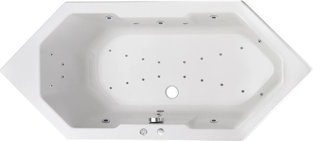 Whirlpool Ottofond Sierra Exklusiv Weiß B: 180 cm, T: 80 cm - Bild 1