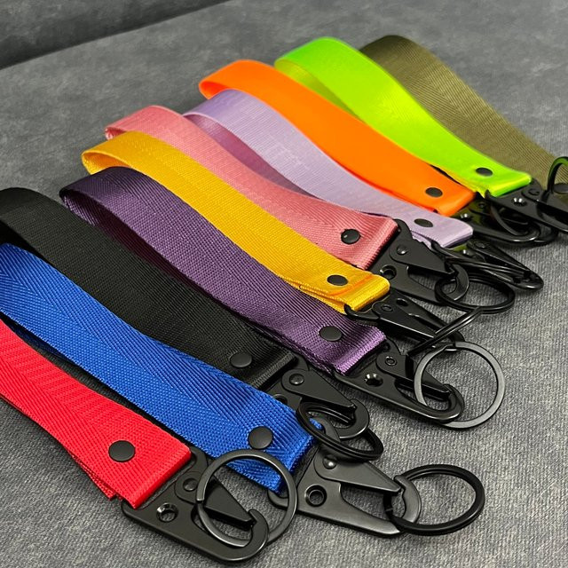 JDM RACING Schlüsselanhänger Motorsport Gurtband, Unisex - Bild 1