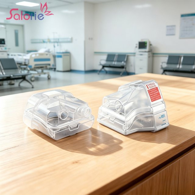SALORIE Ersatz-Wasserbefeuchterbehälter für AirSense 10, AirCurve 10, AirSense 11 und S10/S11 CPAP-Geräte, transparent - Bild 1