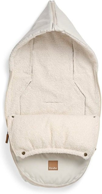 Elodie Fußsack für Babyschale in Creamy White Weiss - Bild 1