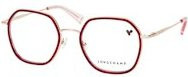Longchamp LO 2183 Korrektionsbrille, Vollrand, Quadratisch, Metal, Rot, Damen - Bild 1
