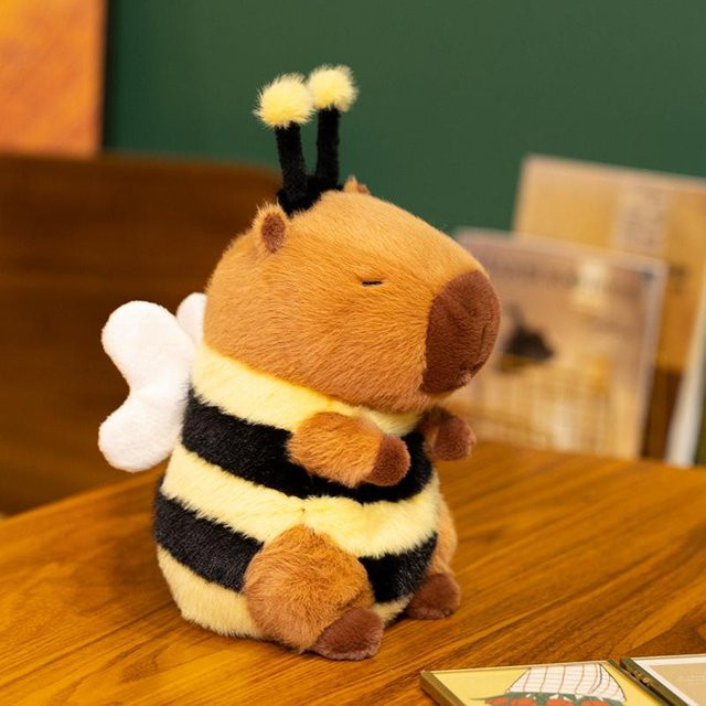 Bienen-Capybara-Plüschtier, Plüschpuppe, ab 14 Jahren - Bild 1