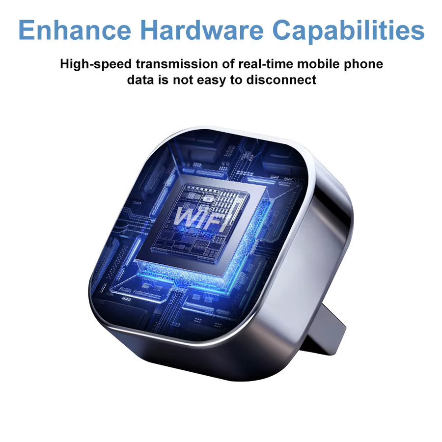 FLIXIVI Wireless CarPlay Adapter 2-in-1 Dongle für Apple und Android, kabelloser Adapter für Plug-and-Play Autozubehör - Bild 5