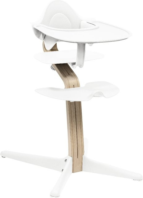 Stokke Nomi Bundle Hochstuhl in Weiß inklusive Babyset und Tray - Bild 1