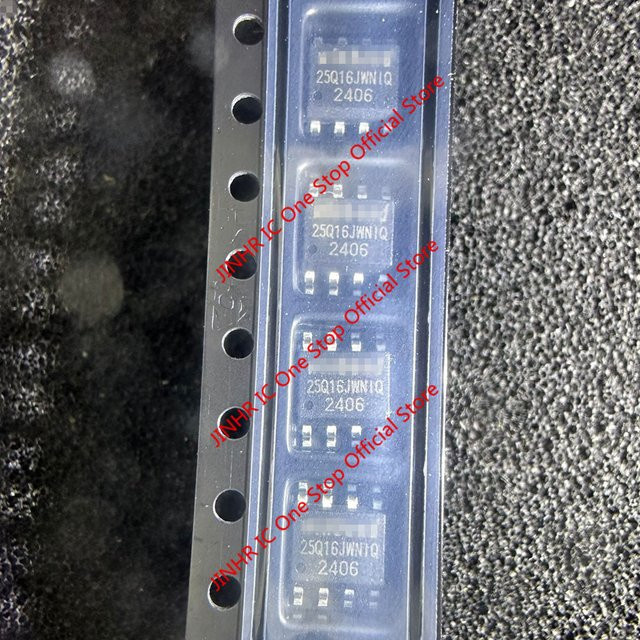 5er-Set Flash-Speicherchips W25Q16JWSNIQ und W25Q32JWSNIQ in Schwarz - Bild 1