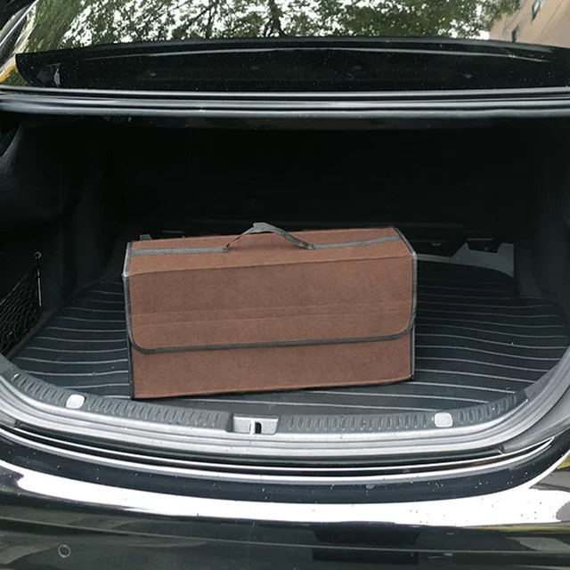 KKJOY faltbare Filz-Aufbewahrungstasche als Organizer für Auto, Zuhause und Büro, mehrfarbig - Bild 1
