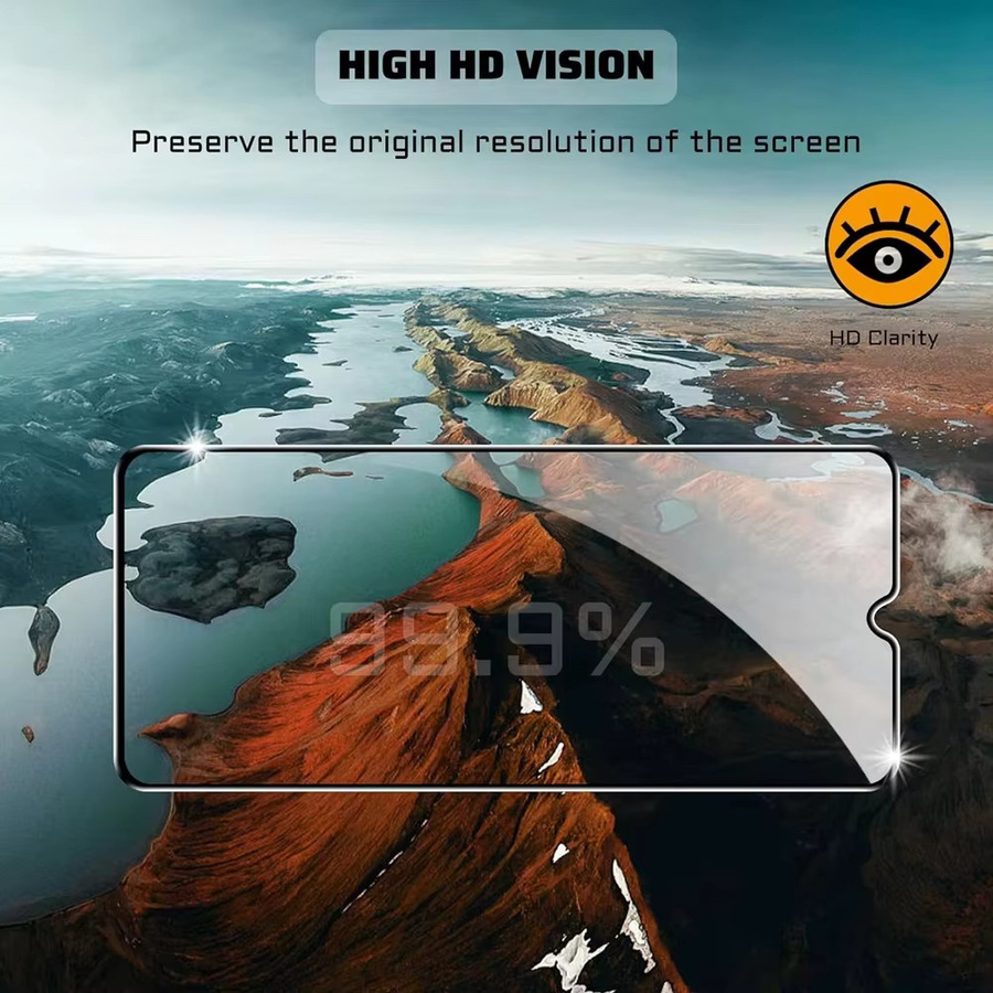 Xiaomi Redmi Note 15 Note 14 Pro Displayschutz aus gehärtetem Glas 9D gebogen transparent - Bild 5
