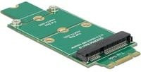 Delock Adapter mSATA auf M.2 NGFF NVMe in Grün - Bild 1