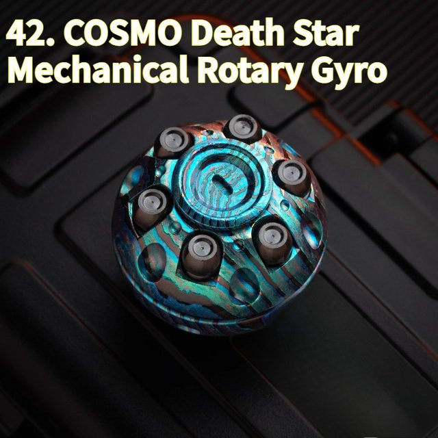 COSMO Toujie Death Star Mechanisches Metall Rotary Spinner Fidget Spinner, Desktop-Spielzeug - Bild 1