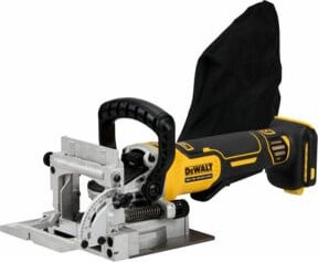 DeWalt Akku-Lamellendübelfräse DCW682NT 18V in Gelb-Schwarz - Bild 2