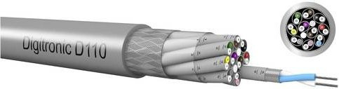 Kabeltronik Multicore-Kabel Digitronic D110 Grau 16 x 0,14mm² 100m - Bild 1