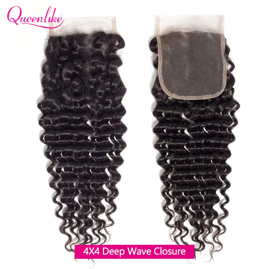 Queenlike Echthaar Extensions, tiefe Wellen, 55,9 cm, Damen - Bild 4